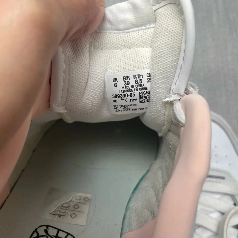 Fila Carina Street Pink and White Platform Sneakers